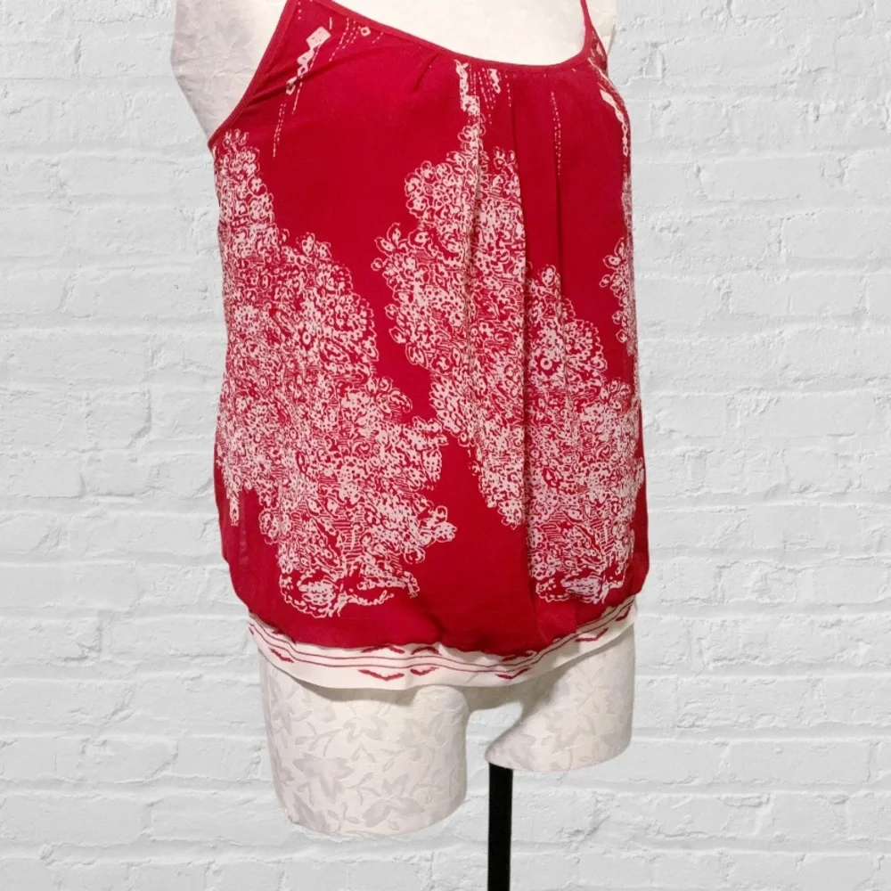 CAbi #162 Red Heart of Township Printed Cami XS - Picture 5 of 14